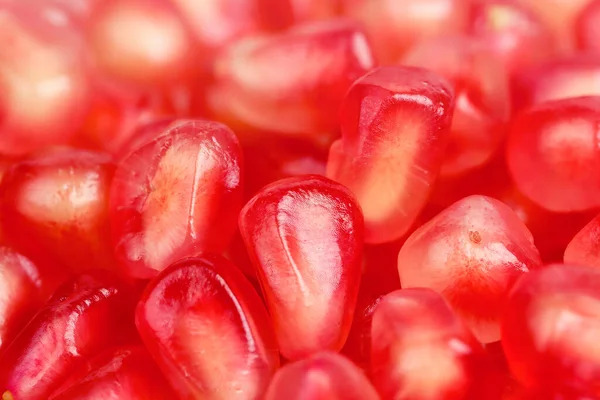 Macro Fresh Pomegranate Seeds — Stock Photo, Image