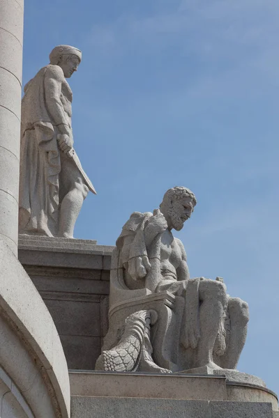 Madison Wisconsin Mai 2014 Von Karl Bitter Geschaffene Statuen Schmücken — Stockfoto