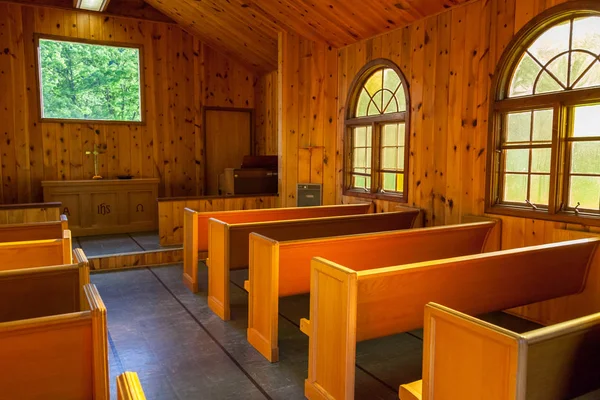 Small Chapel Interior — Stock Photo, Image