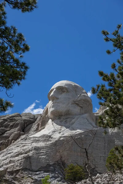 George Washington al Monte Rushmore — Foto Stock