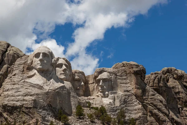 Monte Rushmore al sole Foto Stock Royalty Free