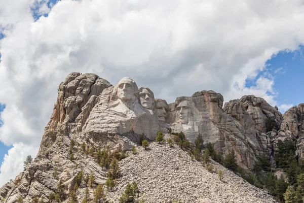 Monte Rushmore al sole Foto Stock Royalty Free