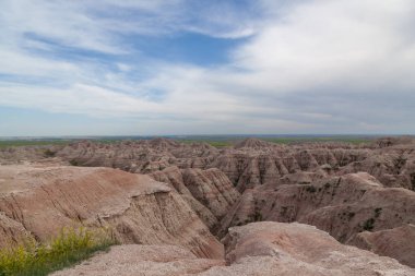 Badlands Milli Parkı Dağ Oluşumları