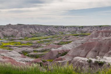 Badlands Milli Parkı Dağ Oluşumları