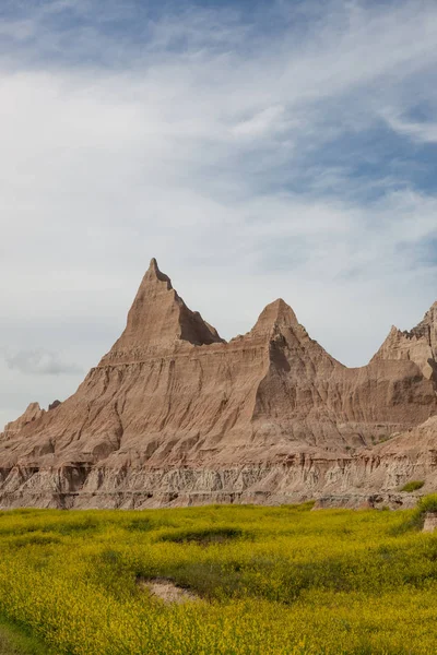 Badlands National Park Montanha formações — Fotografia de Stock