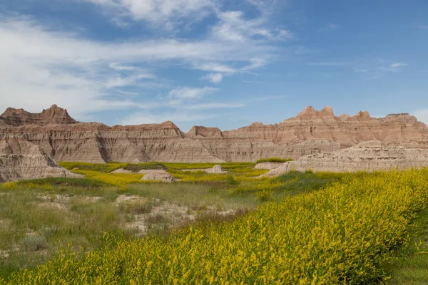 Badlands National Park Montanha formações — Fotografia de Stock