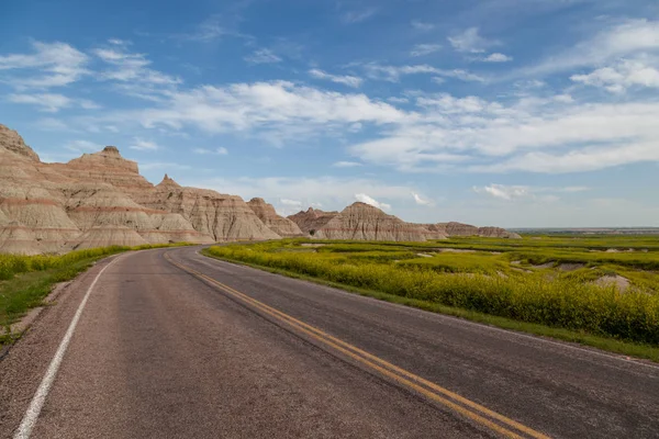 Road into the Badlands — Stock Photo, Image