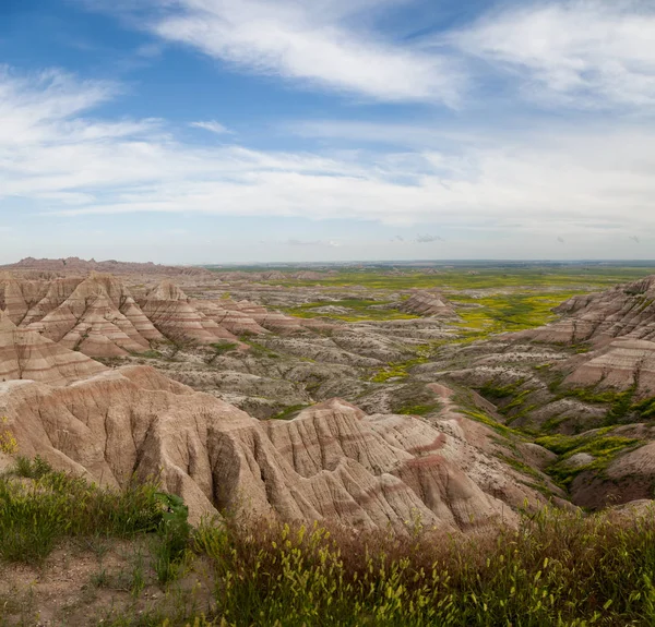 Parque Nacional Badlands Formaciones de Montaña —  Fotos de Stock