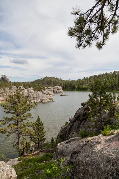 Rock Formations at Sylvan Lake — Stock Photo, Image