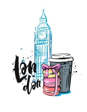 Acıbadem kurabiyesi ve kahve Londra'da