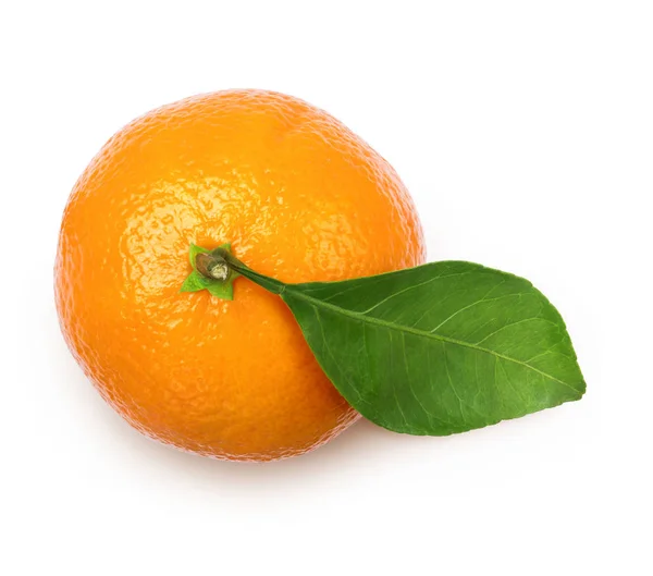 Dojrzały pomarańczowy tangerine — Zdjęcie stockowe