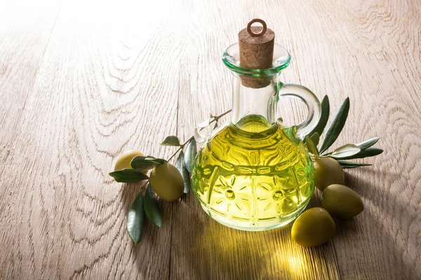 Extra vergin olivový olej — Stock fotografie