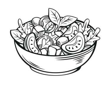 taze marul salatası