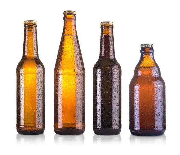 Diferentes botellas de cerveza —  Fotos de Stock