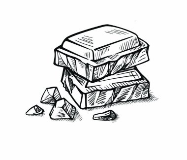 çikolata parçaları