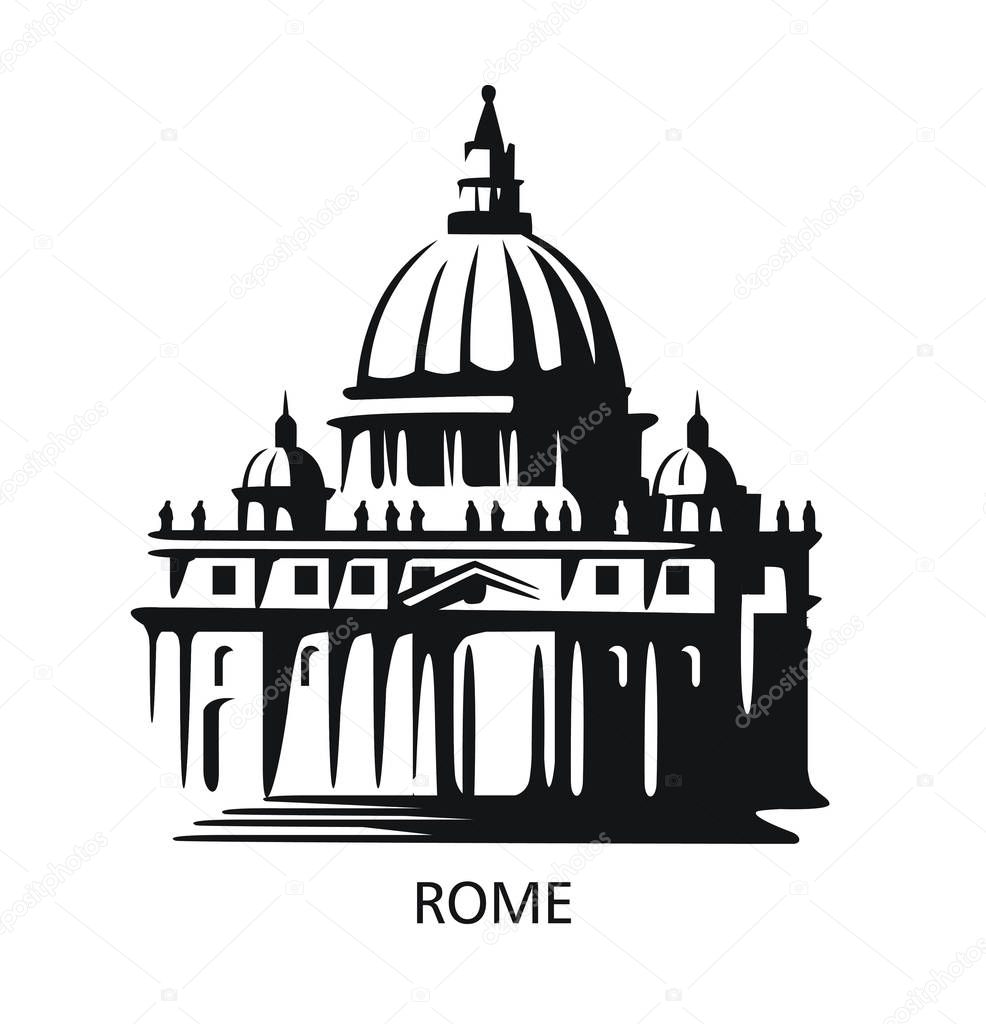 Rome Vatican icon