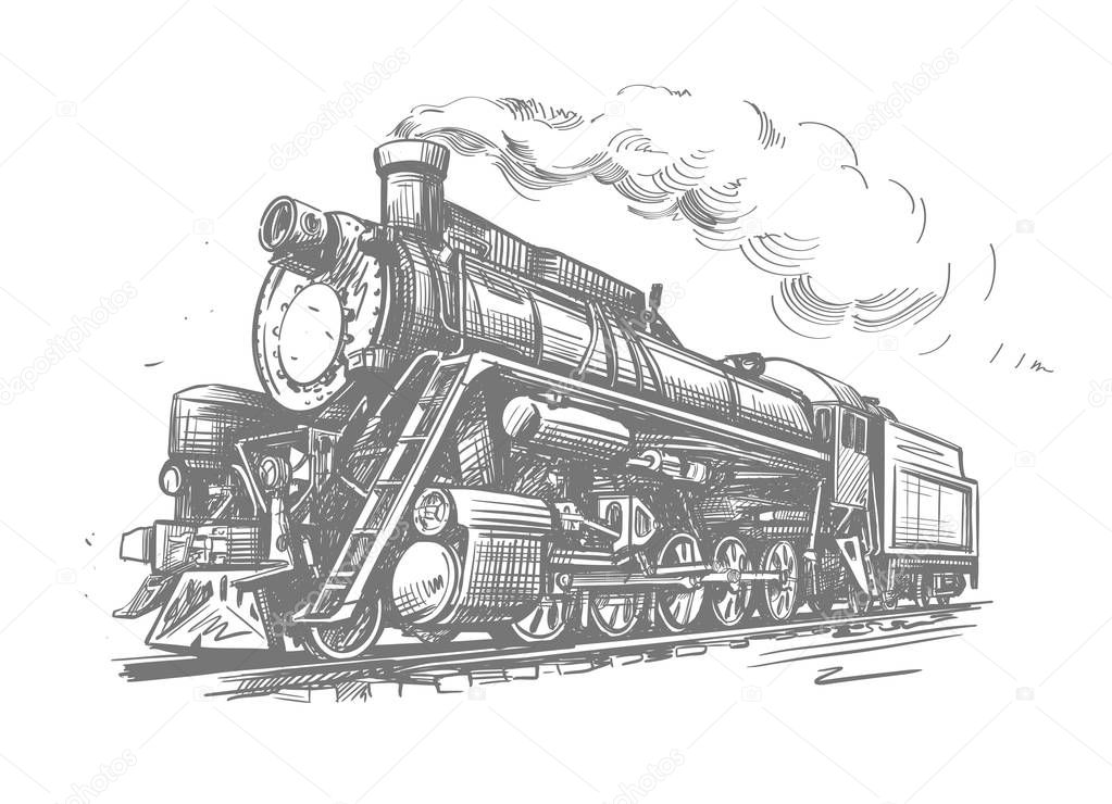 Steam locomotive transport