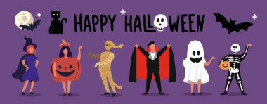 Cadılar Bayramı 'nda çocuklar ve gençler