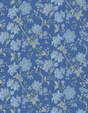 Klasik Popüler Çiçeksiz Desensiz Desen arkaplanı - Herhangi bir hatları doldurmak için kusursuz desen kullanmak için