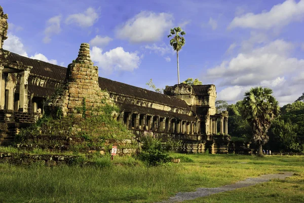 Punto Riferimento Tempio Angkor Wat Siem Reap — Foto Stock