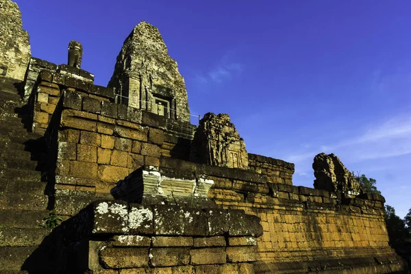 Ruiny Świątyni Phnom Bakheng Siem Reap Kambodża — Zdjęcie stockowe