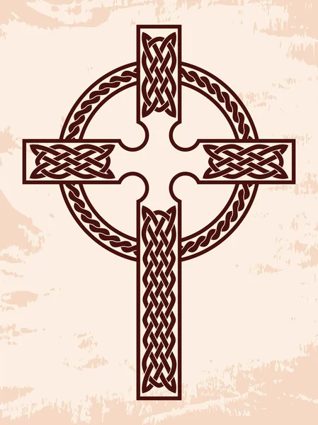 Кельтский национальный крест . — стоковый вектор