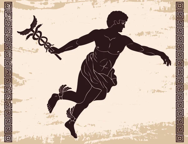 Antik Yunan tanrısı Hermes.
