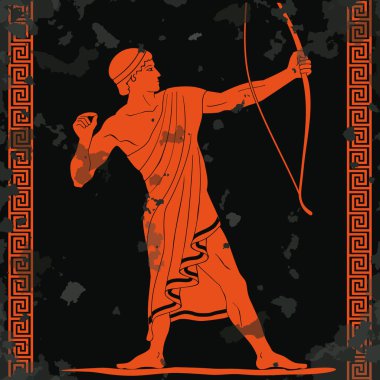Antik Yunan savaşçı.