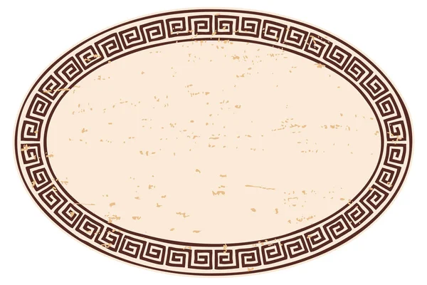 Cornice greca antica . — Vettoriale Stock