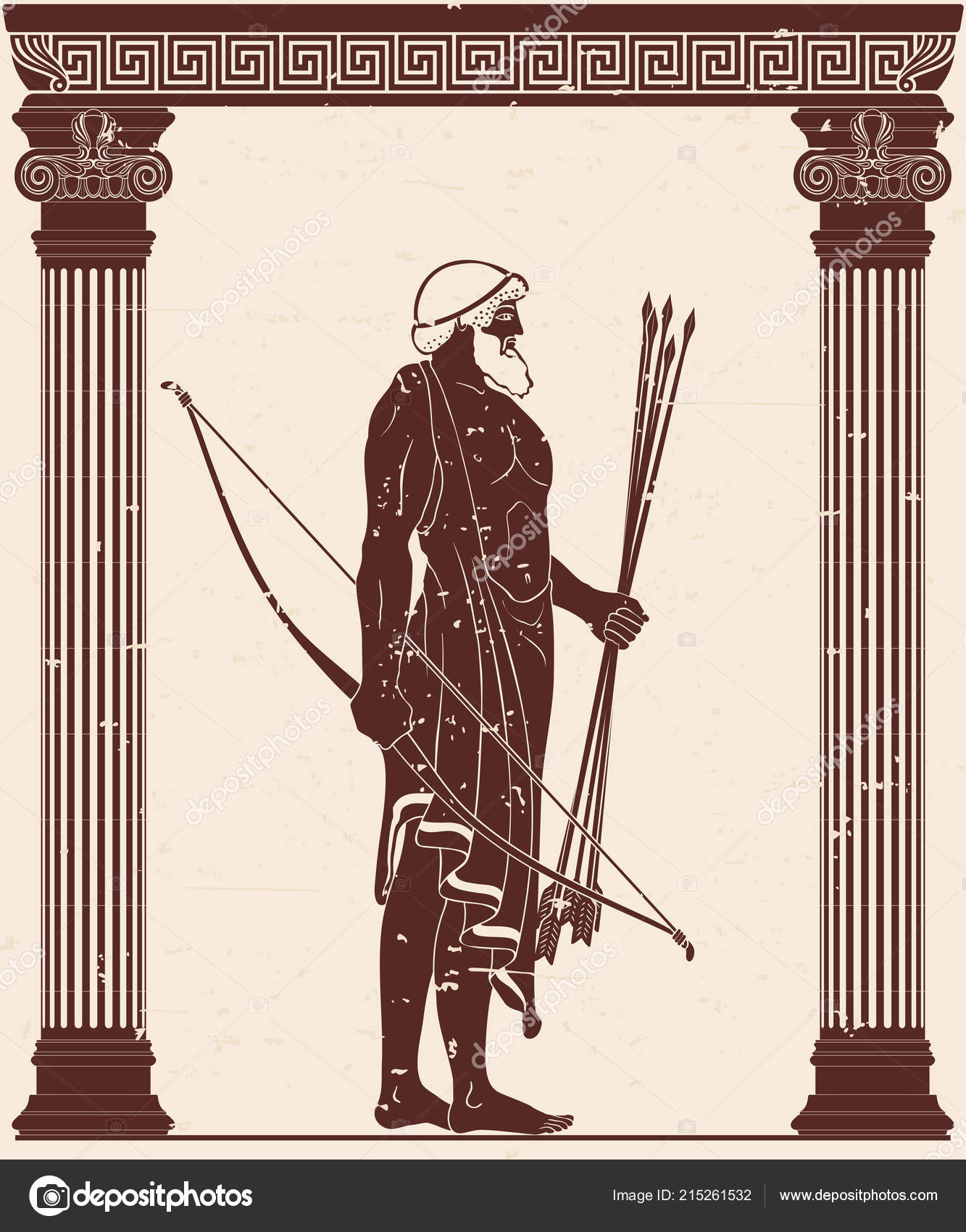 Hero Ancient Greek Myths Odysseus Warrior Weapon Temple Columns Archer Stock Vector Royalty Free Vector Image By C Migfoto Hero Ancient Greek Myths Odysseus Warrior Weapon Temple Columns Archer Stock Vector Royalty Free Vector Image By C Migfoto