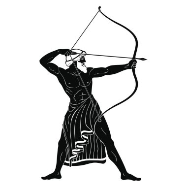 Antik Yunan savaşçı.