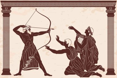 Odyssey ve Penilope talipleri.
