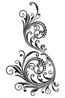 Vintage vektörel desen.