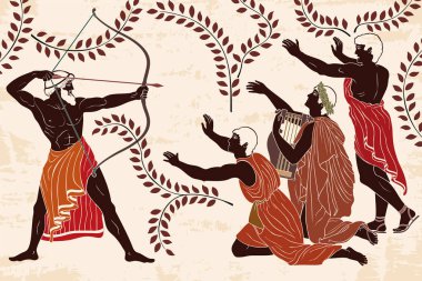 Odyssey ve Penilope talipleri.