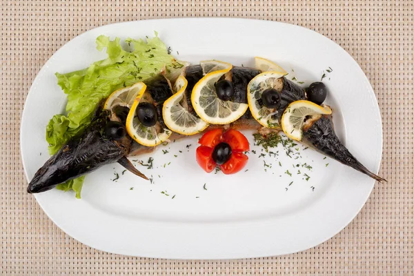 Food in the plate. — Stock Image Food in the plate. Royalty Free Stock Images