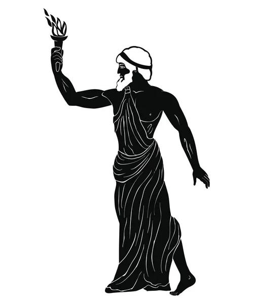 Antik Yunan kahraman.