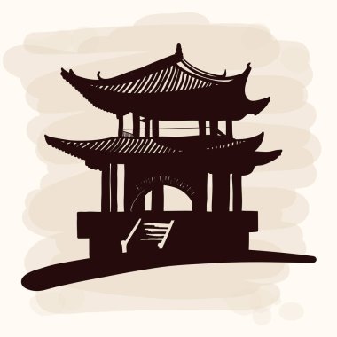 Çin ulusal pagodası.