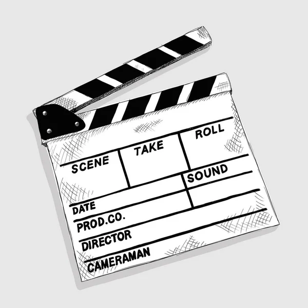 Film clapper conseil . — Image vectorielle