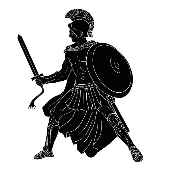 Antik Yunan savaşçı.