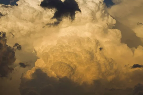 Prairie Storm Mraků Saskatchewan Kanada Zemědělské Půdy — Stock fotografie