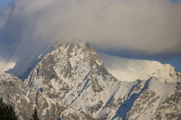 Felsigen Bergen Winter Herbst Kananaskis Banff Canada — Stockfoto