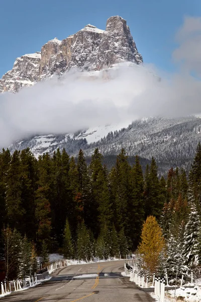 Rocheuses Hiver Automne Kananaskis Banff Canada — Photo