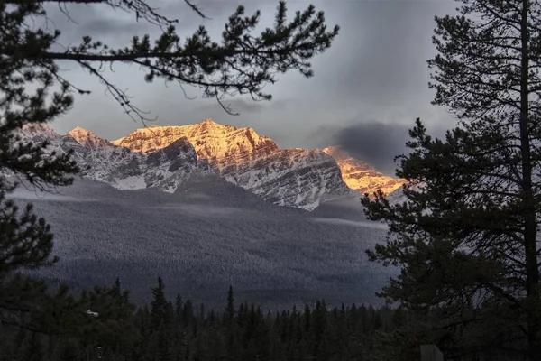 Rocheuses Hiver Automne Kananaskis Banff Canada — Photo