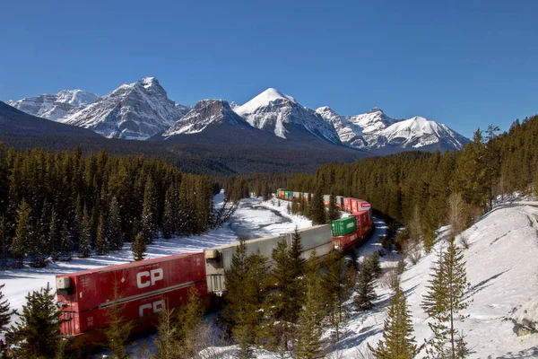 Lake Louise Rocky Mountains — Stock Photo, Image