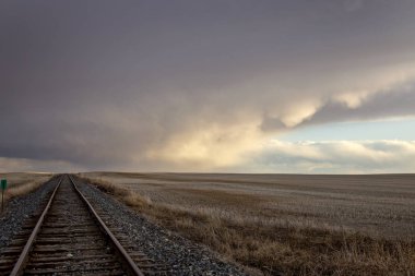 Prairie fırtına bulutları