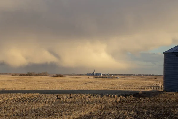 Prairie fırtına bulutları — Stok fotoğraf