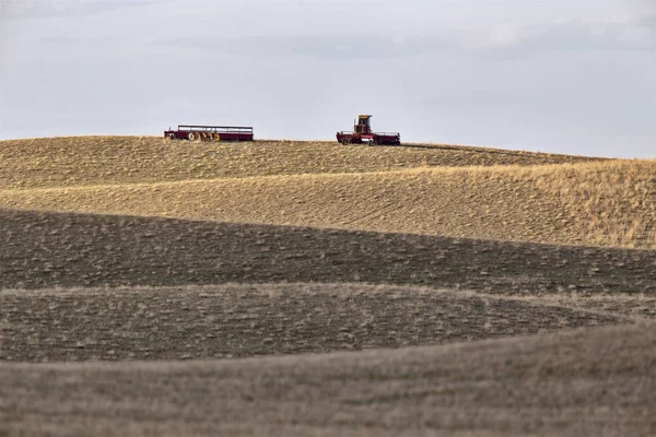 Prairie falusi mezőgazdaság — Stock Fotó