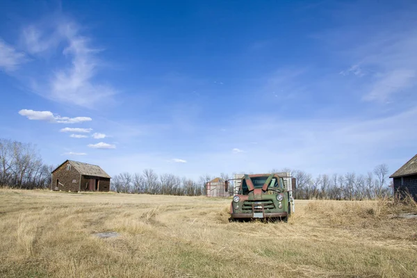 Abandoned Farm Canada — Stock Photo, Image