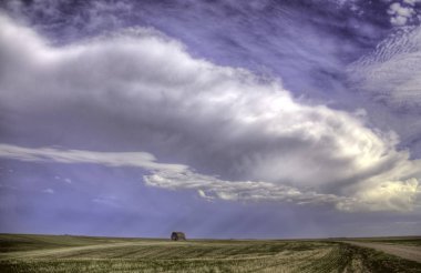 Prairie fırtına bulutları