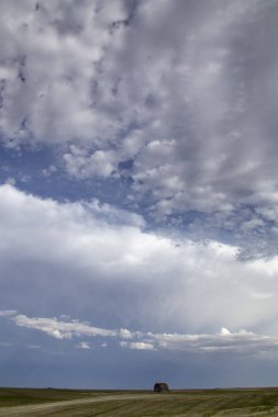 Prairie fırtına bulutları